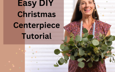 Easy DIY Tutorial: Christmas Centerpiece